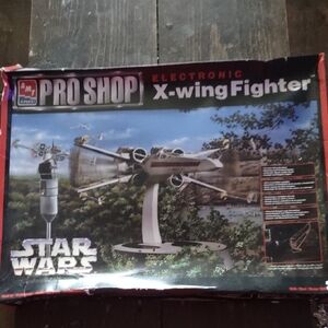 Star Wars Electronic X-wing Fighter Toy - Brown, White, Black